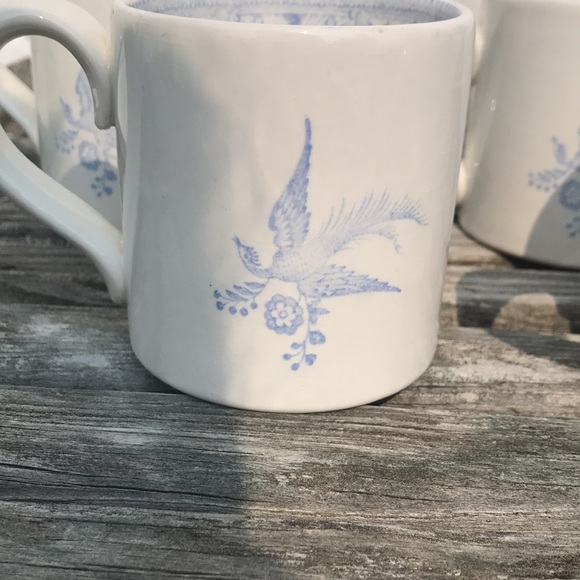 Dropping soon set of 8 mugs cups china - Picture 6 of 7